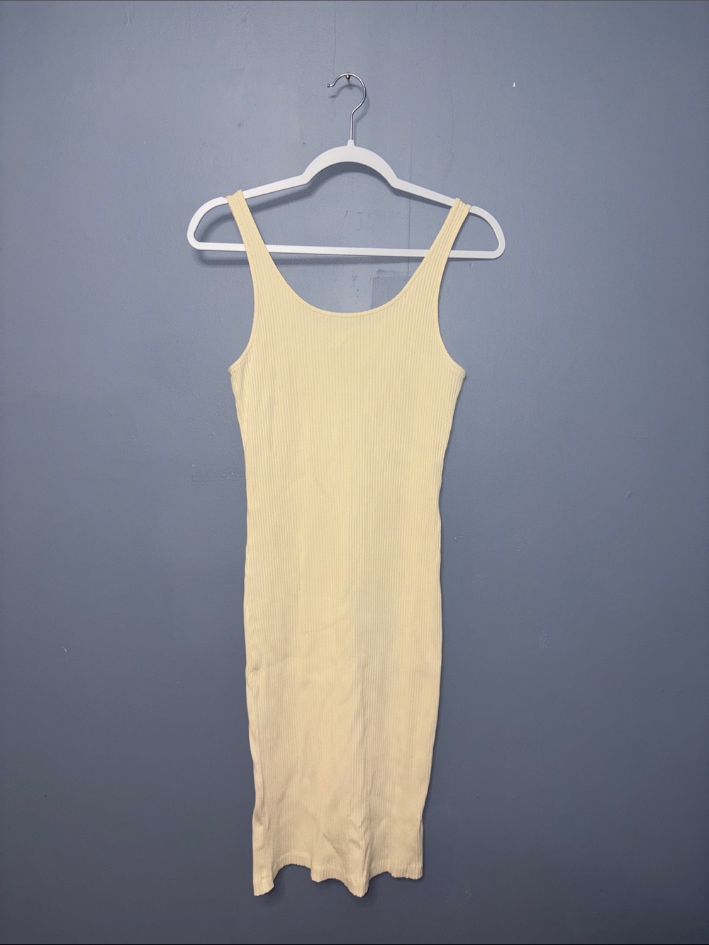 Wilfred | Cream Ribbed Dress
